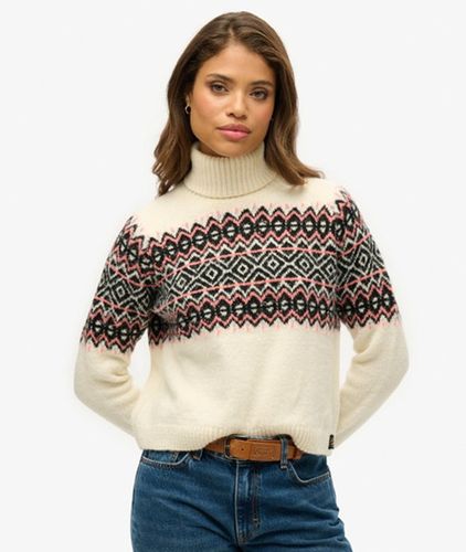 Pull Jacquard à col Roulé Taille: 36 - Superdry - Modalova