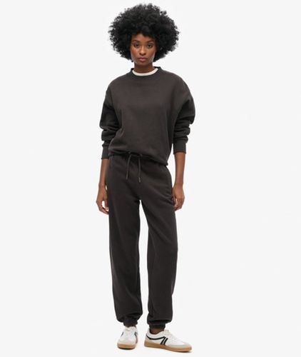 Pantalon de Survêtement à Logo et Chevilles Resserrées Essential Taille: 36 - Superdry - Modalova