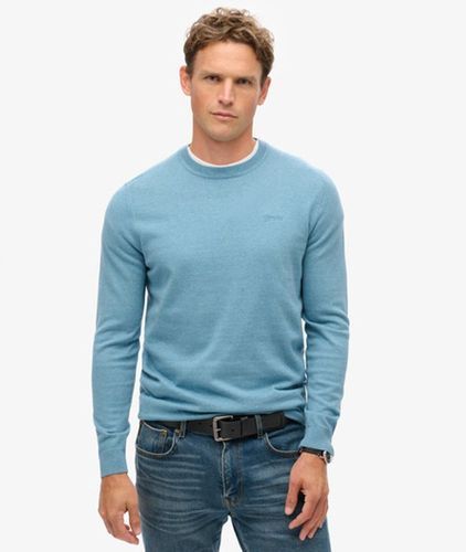 Pull Ras-du-cou en Cachemire et Coton Biologique Taille: XL - Superdry - Modalova