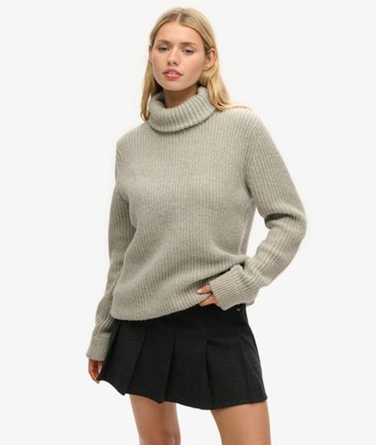 Women's The Merchant Store - OverGrößed Rollkragenpullover - Größe: XL - Superdry - Modalova