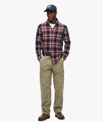 Herren Weit Geschnittene Cargohose aus Bio-baumwolle - Größe: 30/32 - Superdry - Modalova
