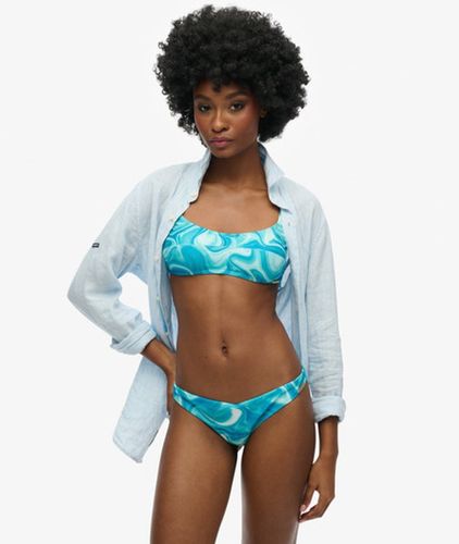 Damen Bedrucktes Bustier-bikinioberteil - Größe: 44 - Superdry - Modalova