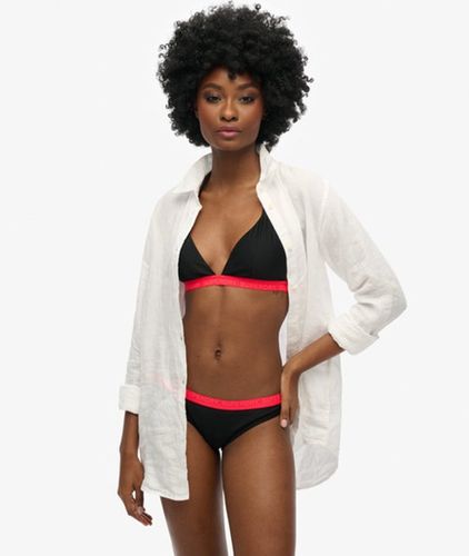 Damen Triangel-bikinioberteil mit Elastikeinsatz - Größe: 36 - Superdry - Modalova