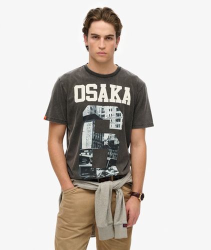 Herren Locker Geschnittenes Osaka T-shirt - Größe: M - Superdry - Modalova