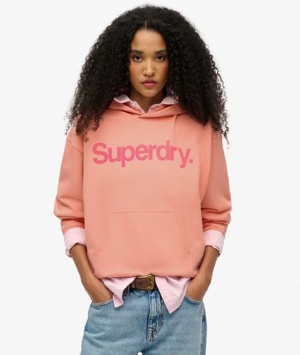 Women's Core City Hoodie mit Logo - Größe: 42 - Superdry - Modalova
