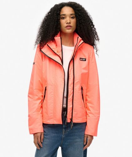 Damen Mountain Windbreaker Jacke mit Kapuze - Größe: 46 - Superdry - Modalova