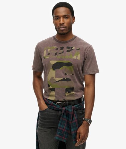 Herren Locker Geschnittenes Osaka T-shirt - Größe: S - Superdry - Modalova