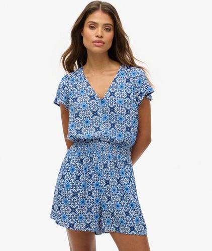 Combi-short Imprimé à Manches Courtes Taille: 34 - Superdry - Modalova