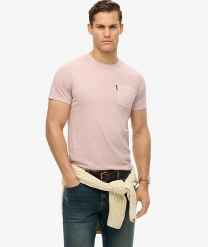 Herren Klassisches Essential Pocket T-shirt - Größe: S - Superdry - Modalova