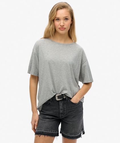 Damen Studio T-shirt mit überschnittenen Schultern - Größe: 44 - Superdry - Modalova