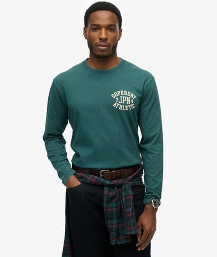 Men's Athletic Essentials Langarmoberteil - Größe: Xxl - Superdry - Modalova