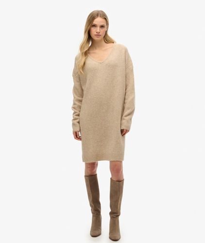 Robe Pull OverTaille à col en V Taille: 36 - Superdry - Modalova
