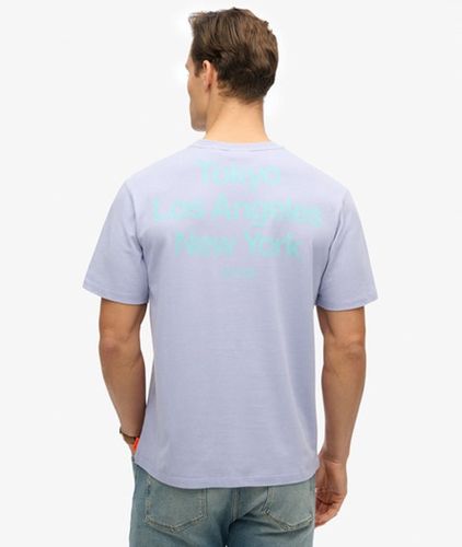Herren Core City T-shirt mit Logo - Größe: S - Superdry - Modalova