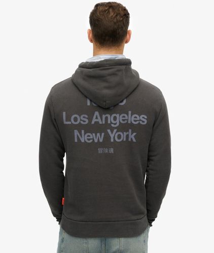 Herren Core City Hoodie mit Logo - Größe: S - Superdry - Modalova