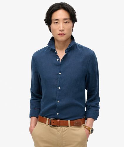 Chemise à Manches Longues en lin Vacation Taille: S - Superdry - Modalova