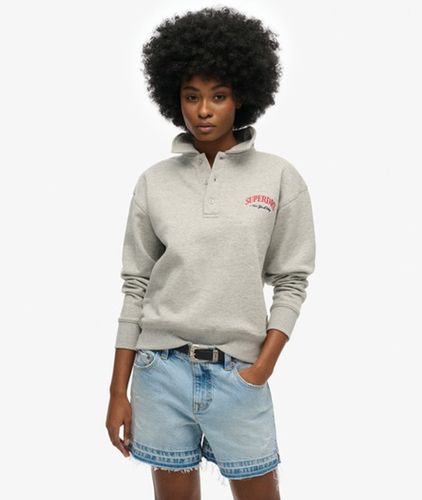 Women's Country Club Rugby-sweatshirt - Größe: 44 - Superdry - Modalova