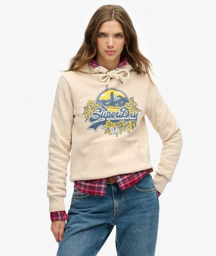 Women's Geblümtes Hoodie - Größe: 42 - Superdry - Modalova