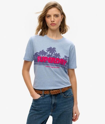 Damen Lässiges Outdoor T-shirt mit Streifen - Größe: 40 - Superdry - Modalova
