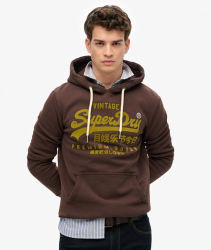 Herren Farblich Abgestimmtes Vintage Logo Hoodie - Größe: Xxl - Superdry - Modalova