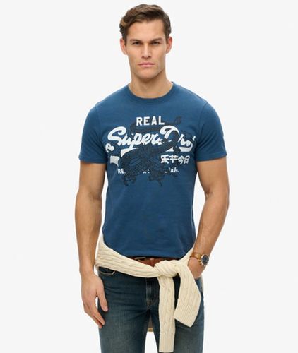 T-shirt Vintage Logo Narrative Taille: M - Superdry - Modalova