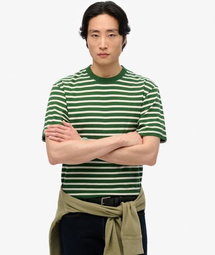 Herren Merchant T-shirt mit Streifen - Größe: Xxl - Superdry - Modalova