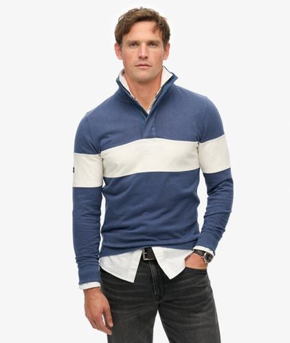 Men's Klassisches Rugby-henley-oberteil - Größe: M - Superdry - Modalova