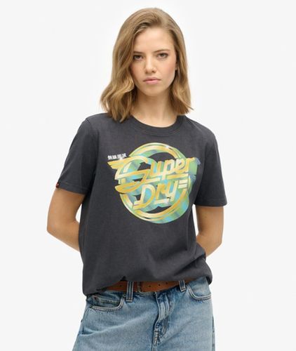 T-shirt Décontracté Rock Band Taille: 44 - Superdry - Modalova