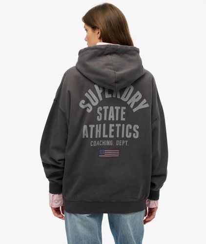 Women's Athletic Essentials OverGröße-kapuzenjacke - Größe: 38 - Superdry - Modalova