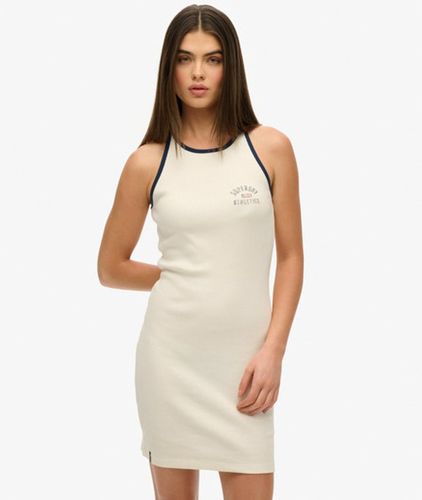 Damen Geripptes Athletic Essentials Tanktop-kleid - Größe: 42 - Superdry - Modalova