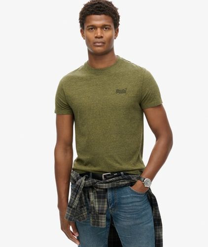 Herren Essential T-shirt aus Bio-baumwolle mit Logo - Größe: M - Superdry - Modalova