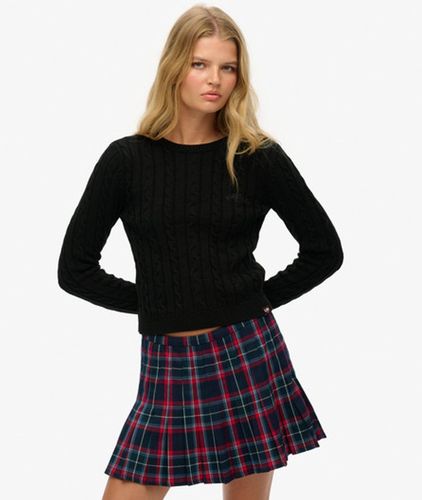Damen Essentials Slim Cable Pullover - Größe: 44 - Superdry - Modalova