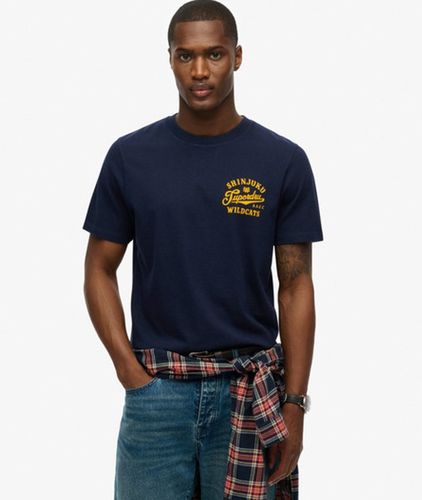 Men's Lässiges Athletic T-shirt - Größe: L - Superdry - Modalova