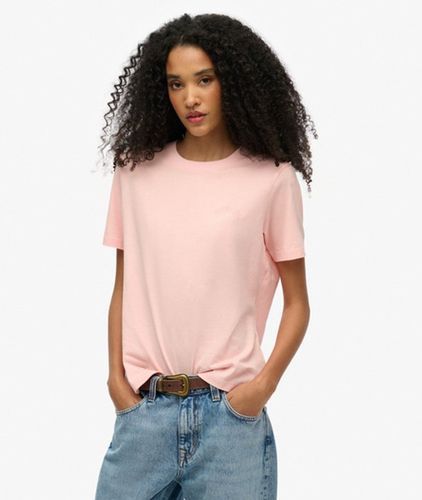 T-shirt à Logo Brodé Essential Taille: 36 - Superdry - Modalova