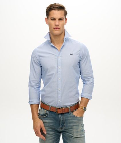 Men's Figurbetontes Essentials Lite Hemd - Größe: S - Superdry - Modalova