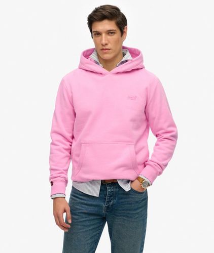 Herren Leicht Aufgerautes Essential Logo Hoodie - Größe: Xxl - Superdry - Modalova