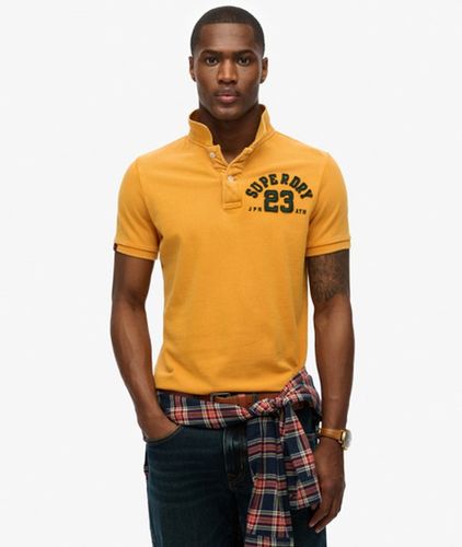 Herren Vintage Athletic Polohemd mit Logo-Druck, Größe: XL - Superdry - Modalova