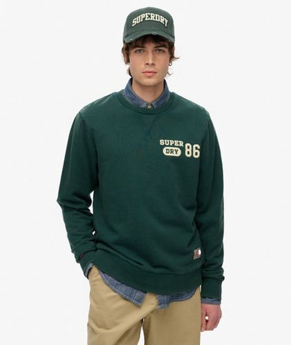 Herren Athletic Sweatshirt mit Print - Größe: M - Superdry - Modalova