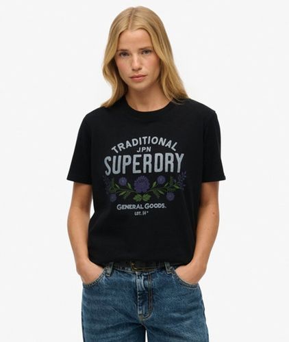 Damen Lot 54 T-shirt - Größe: 40 - Superdry - Modalova