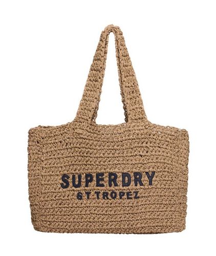 Damen City Tragetasche in Häkeloptik - Größe: 1Größe - Superdry - Modalova