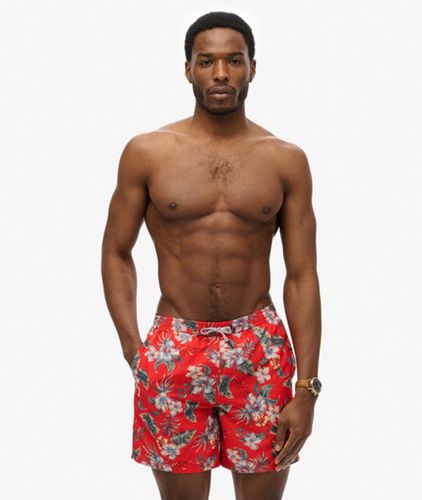 Short de Bain à Imprimé Hawaïen Longueur 43 cm Taille: Xxl - Superdry - Modalova