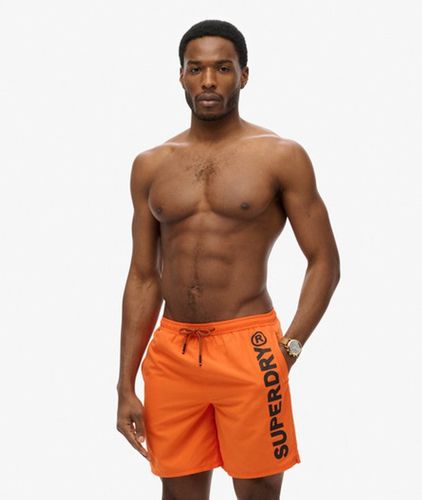Short de Bain à Motif Sport Longueur 43 cm Taille: XL - Superdry - Modalova