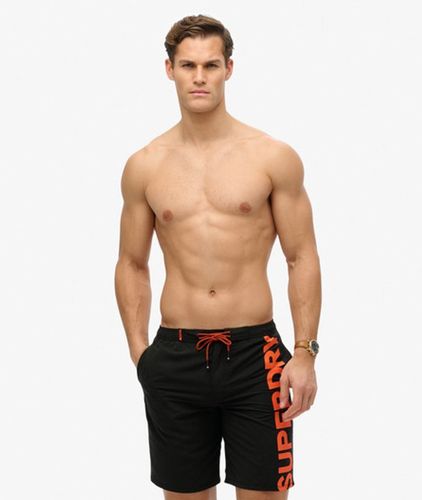 Short de Surf Classique à Logo Longueur 48 cm Taille: S - Superdry - Modalova