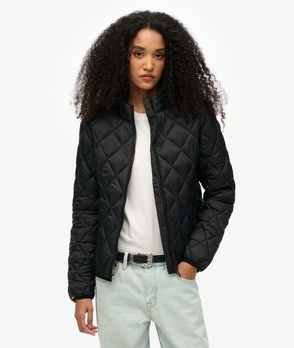 Damen Fuji Lite Jacke mit Rautensteppung - Größe: 42 - Superdry - Modalova