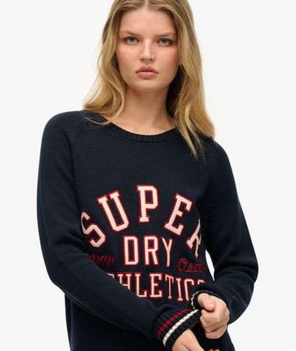 Pull Graphic Crew Coupe Décontractée Taille: 42 - Superdry - Modalova