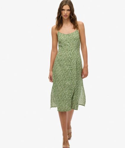 Robe Caraco Mi-longue Boutonnée Imprimée Taille: 44 - Superdry - Modalova