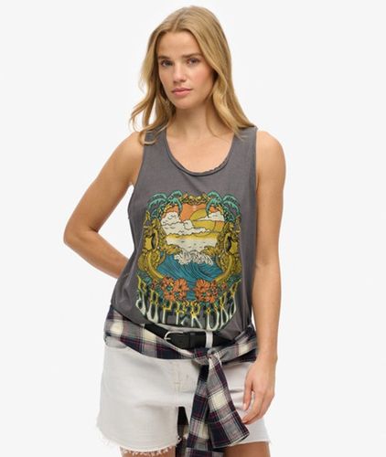 Débardeur à dos Nageur et Motif Psych Taille: 44 - Superdry - Modalova