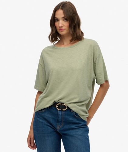 Damen Studio T-shirt mit überschnittenen Schultern - Größe: 42 - Superdry - Modalova