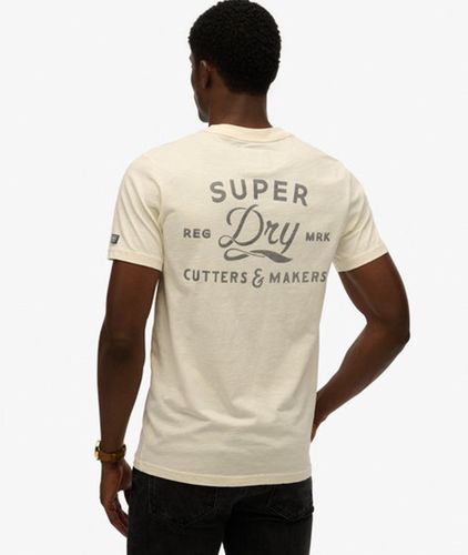 Herren Locker Geschnittenes Cutters and Makers T-shirt - Größe: Xxxl - Superdry - Modalova