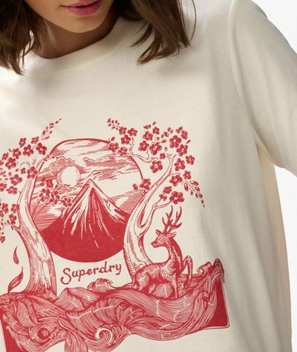 T-shirt Décontracté Tokyo Narrative Taille: 38 - Superdry - Modalova