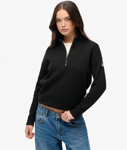 Pull Ample en Maille à col Camionneur Taille: 42 - Superdry - Modalova